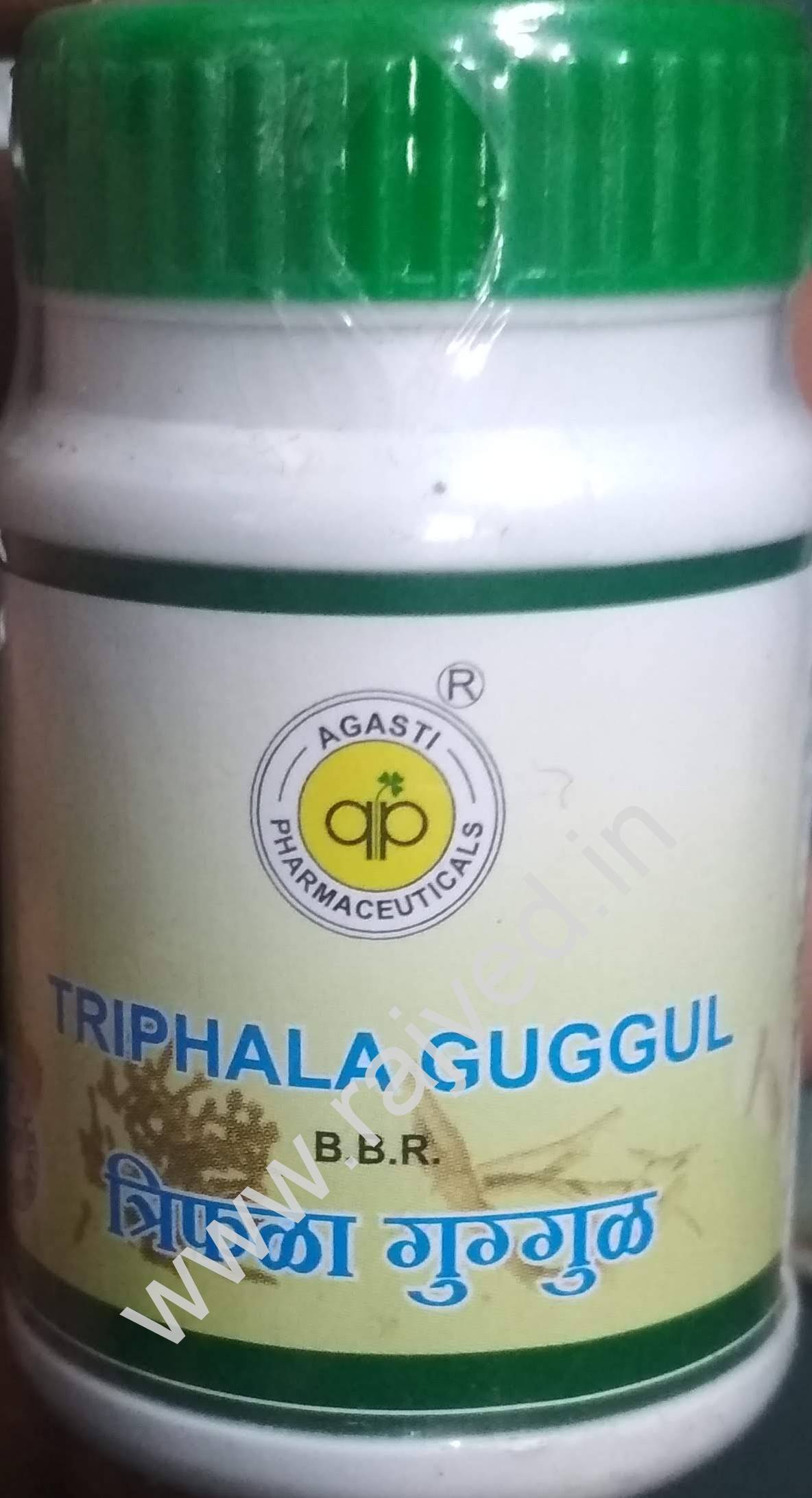 triphala guggul 60 tab agasti pharmaceuticals